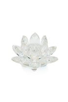 ELSA CRYSTAL Bohemia Oceanna Lotus Küçük Ebat Beyaz