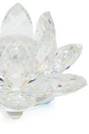 ELSA CRYSTAL Bohemia Oceanna Lotus Küçük Ebat Beyaz