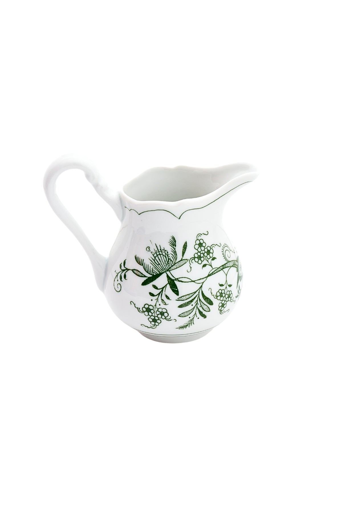 CESKY PORCELAN DUBİ 1860 Cibulak Sütlük Yeşil