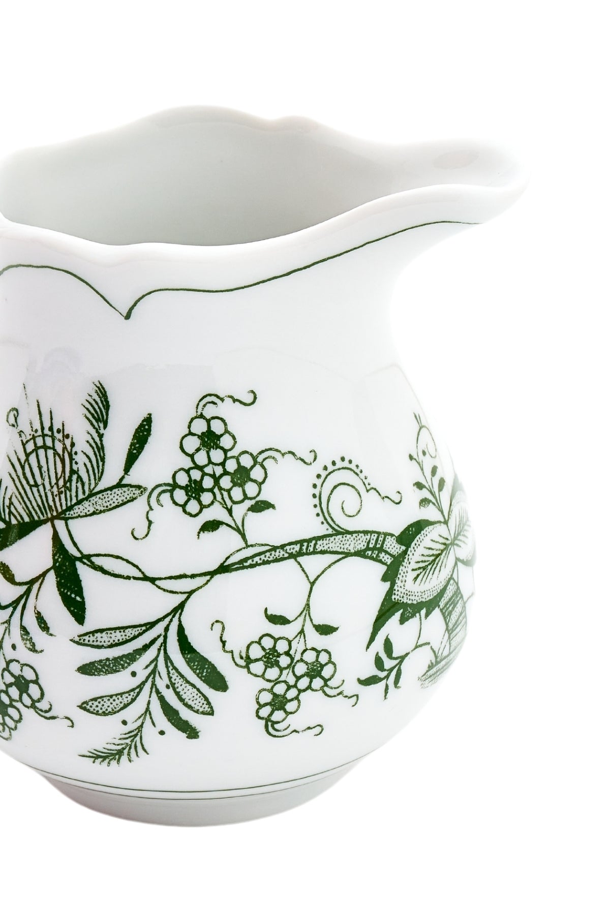 CESKY PORCELAN DUBİ 1860 Cibulak Sütlük Yeşil