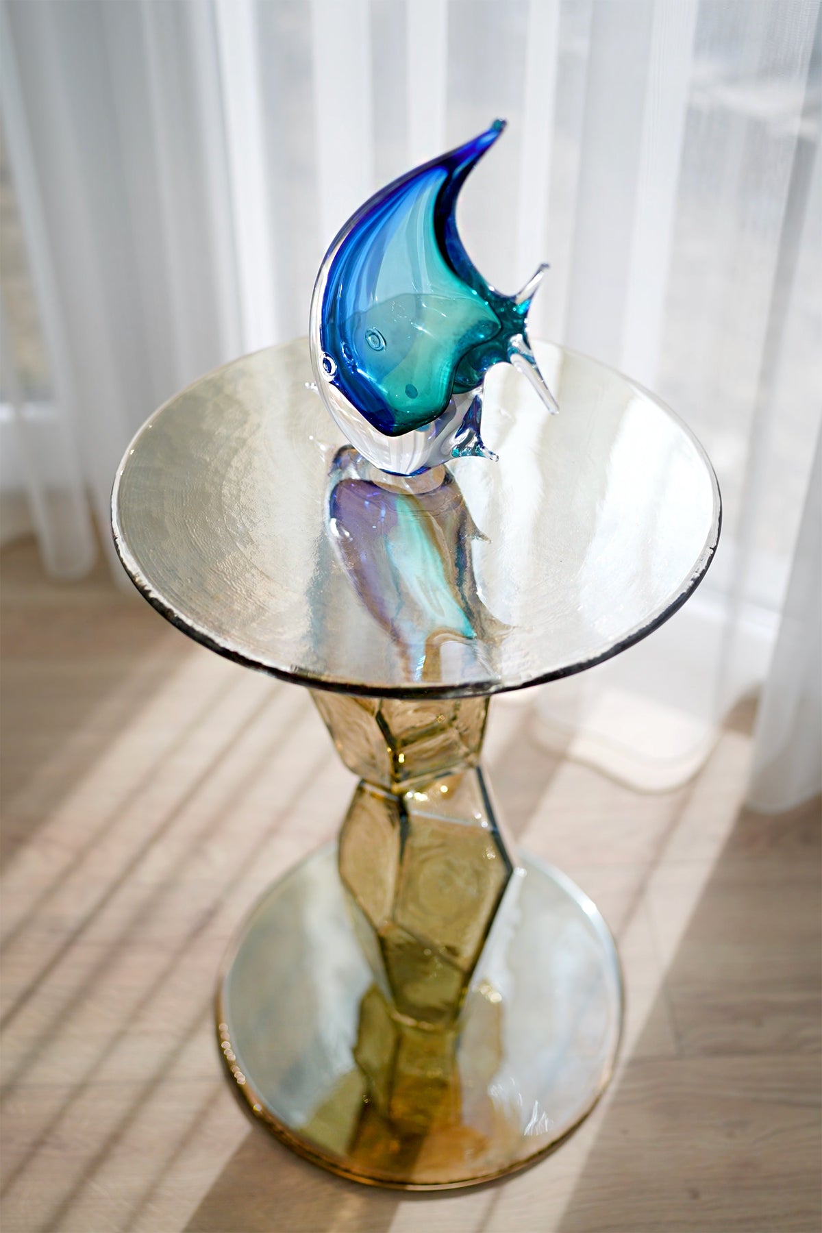 ELSA CRYSTAL Bohemia Crystalis Balık Beyaz