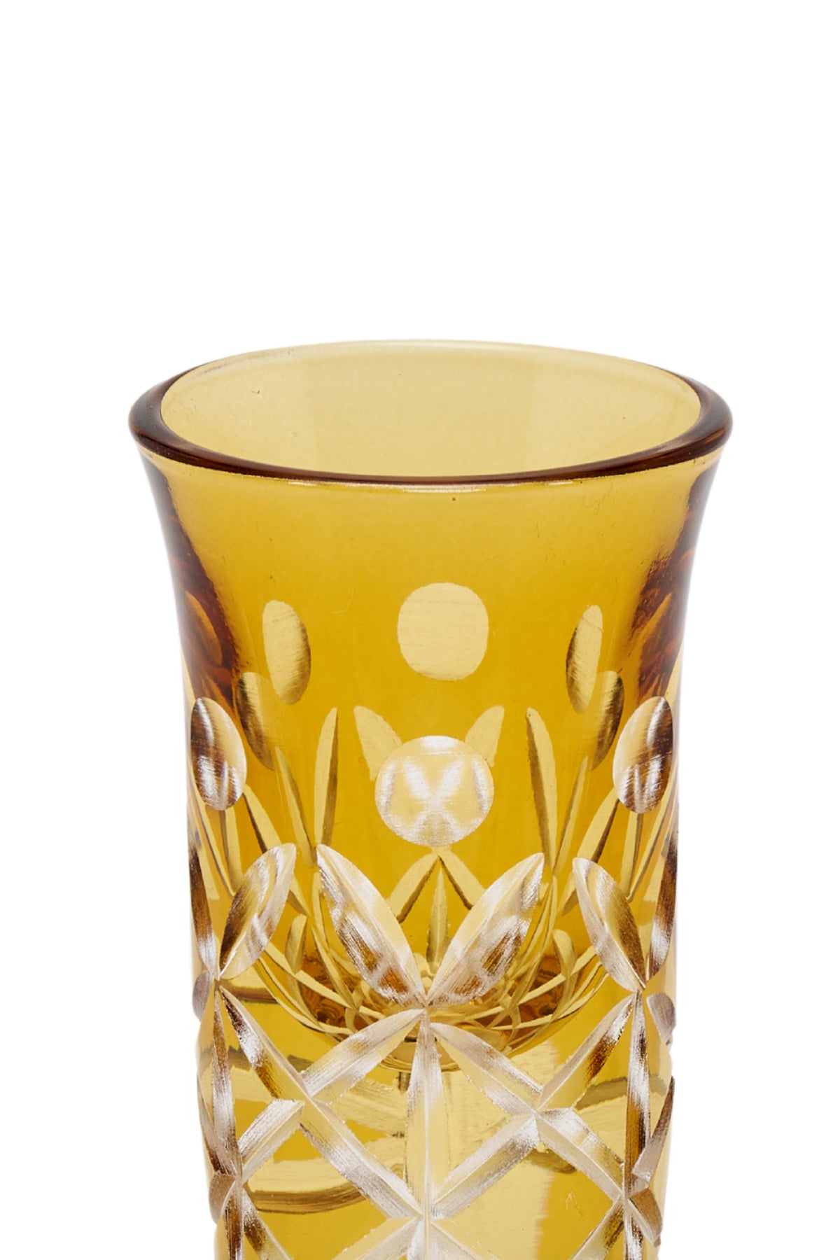 ELSA CRYSTAL Bohemia Alya Kahve Yanı Bardağı Sarı
