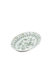 CESKY PORCELAN DUBİ 1860 Cibulak Oval Sunum Tabağı Yeşil
