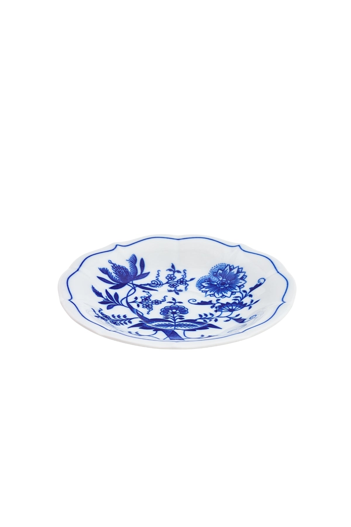 CESKY PORCELAN DUBİ 1860 Cibulak Fincan ve Fincan Tabağı Mavi
