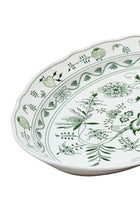 CESKY PORCELAN DUBİ 1860 Cibulak Oval Sunum Tabağı Yeşil