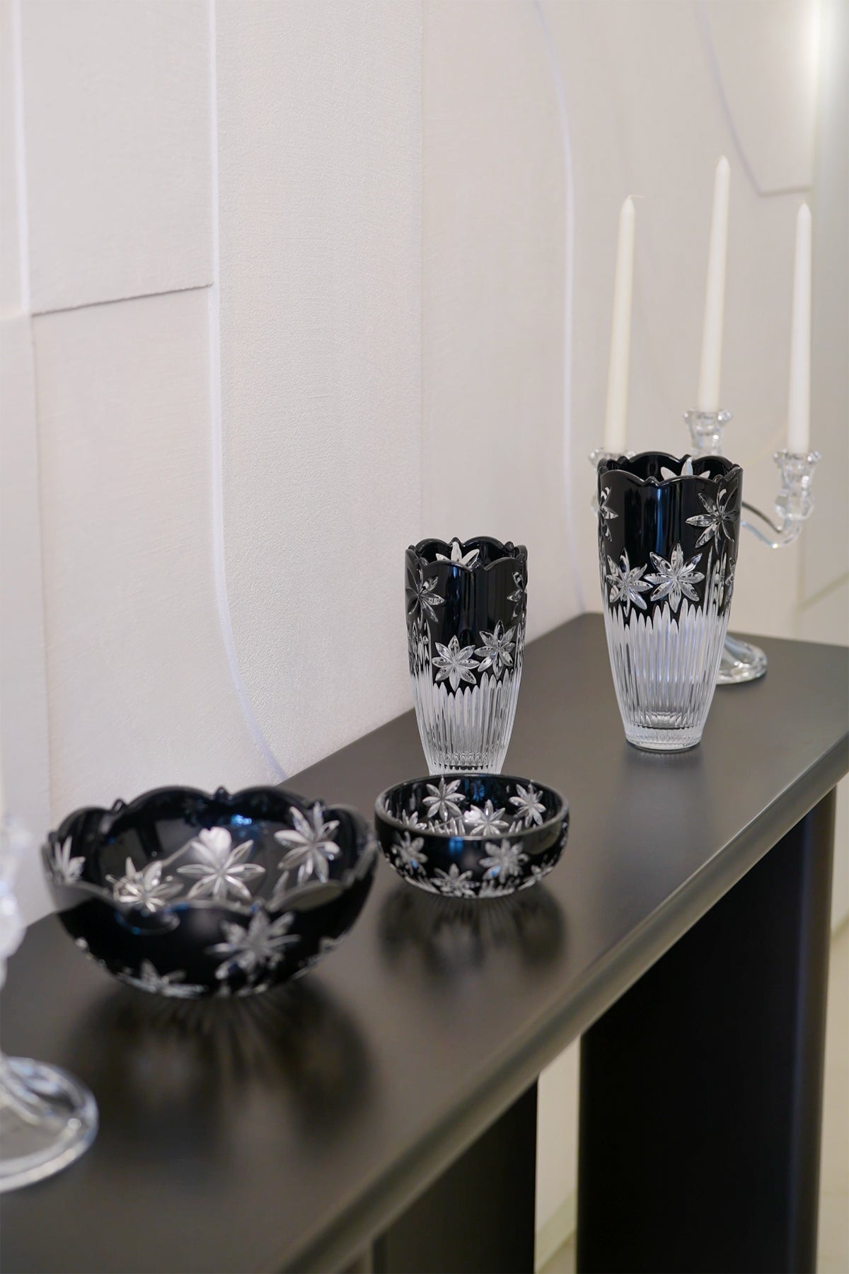 ELSA CRYSTAL Bohemia Maravelle Küçük Kase Kırmızı