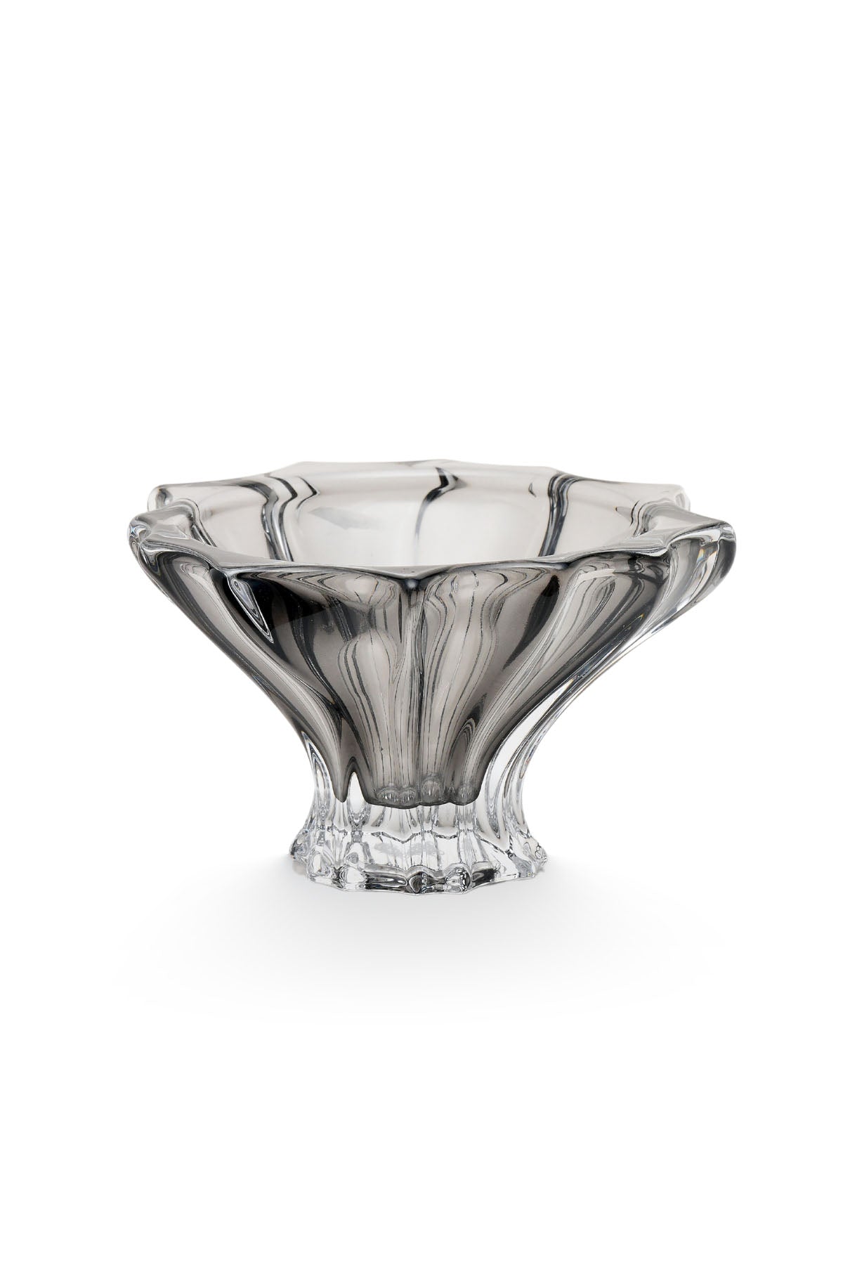 ELSA CRYSTAL Bohemia Lunaria Küçük Kase Siyah