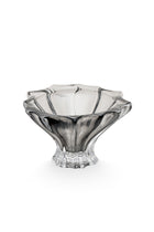 ELSA CRYSTAL Bohemia Lunaria Küçük Kase Siyah