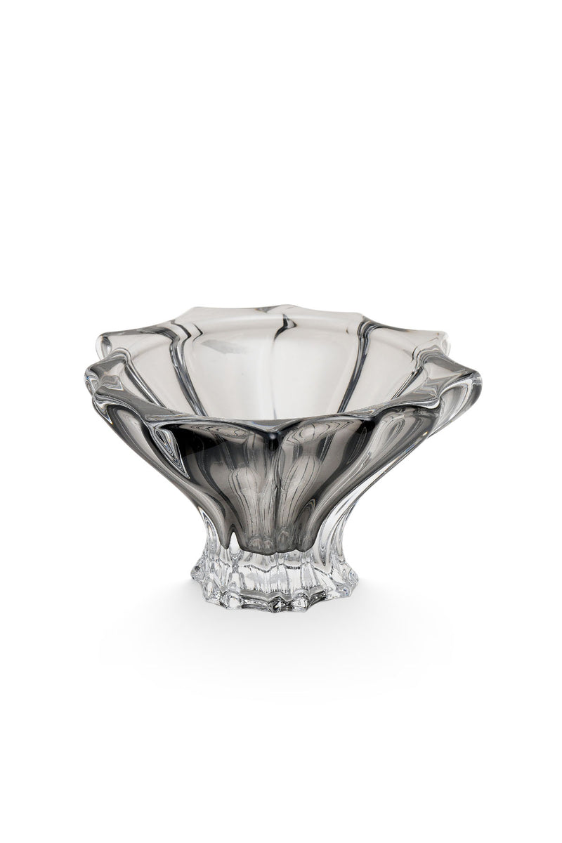 ELSA CRYSTAL Bohemia Lunaria Küçük Kase Siyah