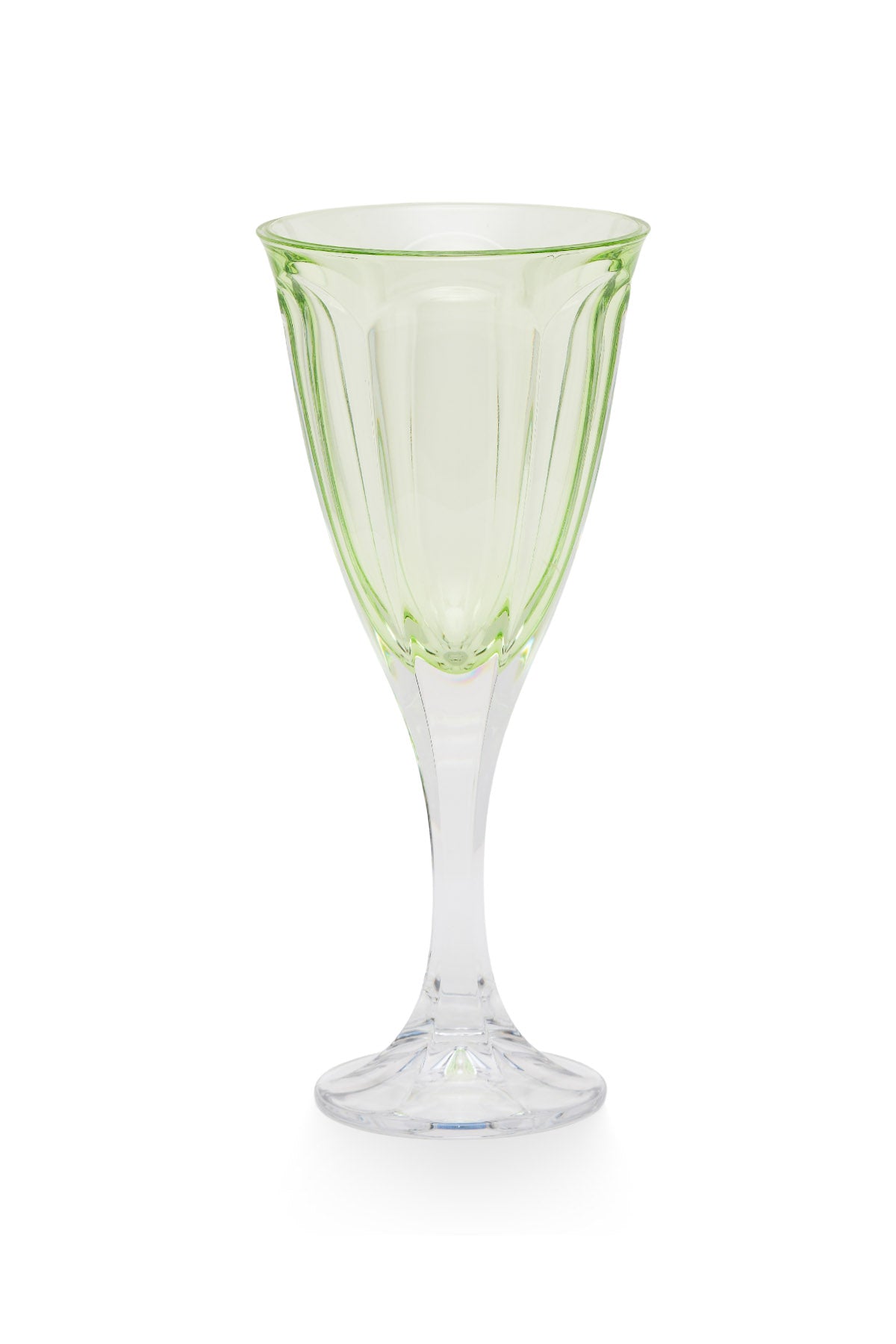 ELSA CRYSTAL Bohemia Aurora Ayaklı Bardak Yeşil