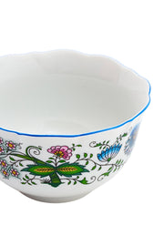 CESKY PORCELAN DUBİ 1860 Cibulak Fincan ve Fincan Tabağı Renkli