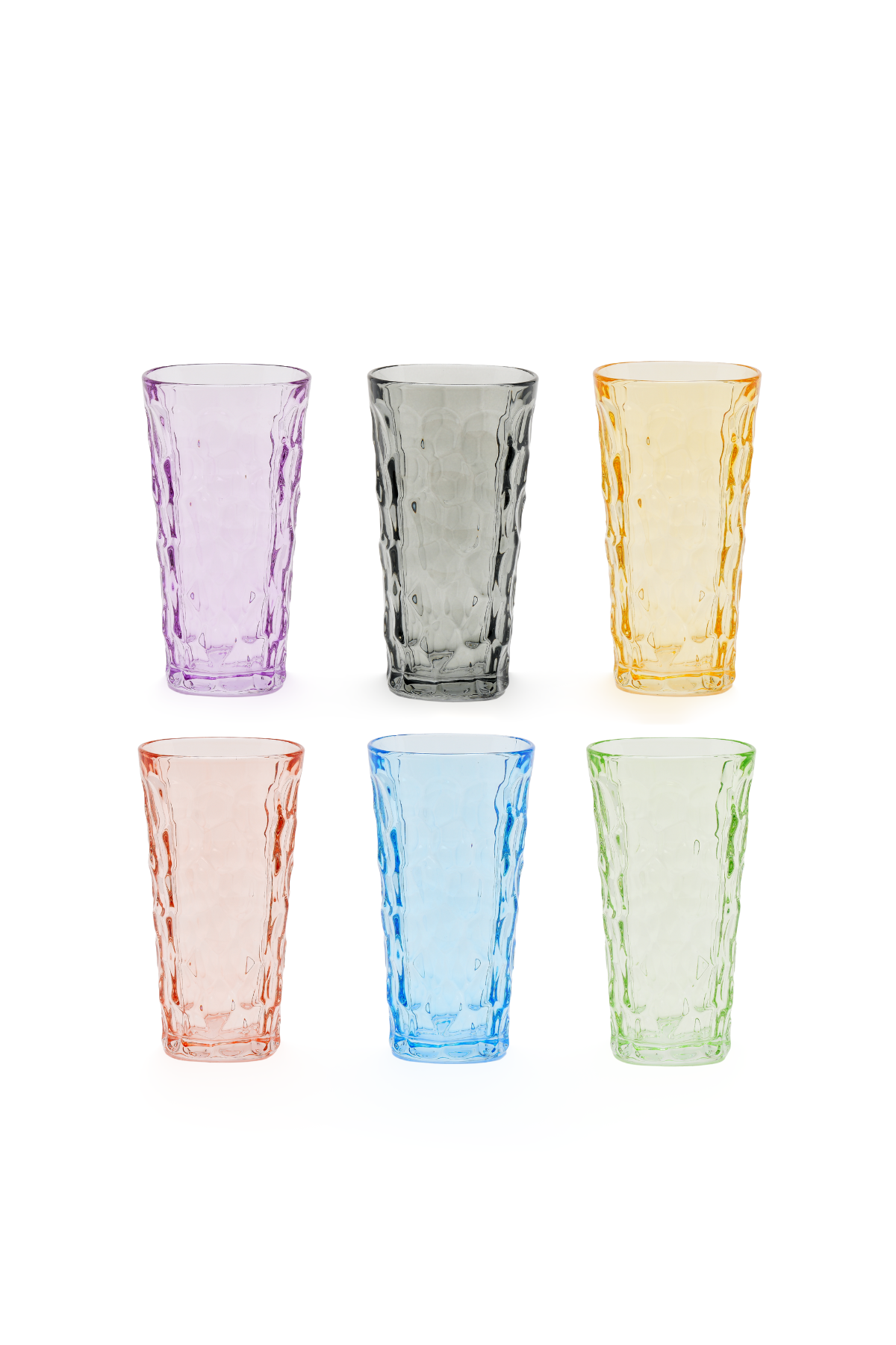 ELSA CRYSTAL Bohemia Aurora Meşrubat Bardak (6'lı Set)