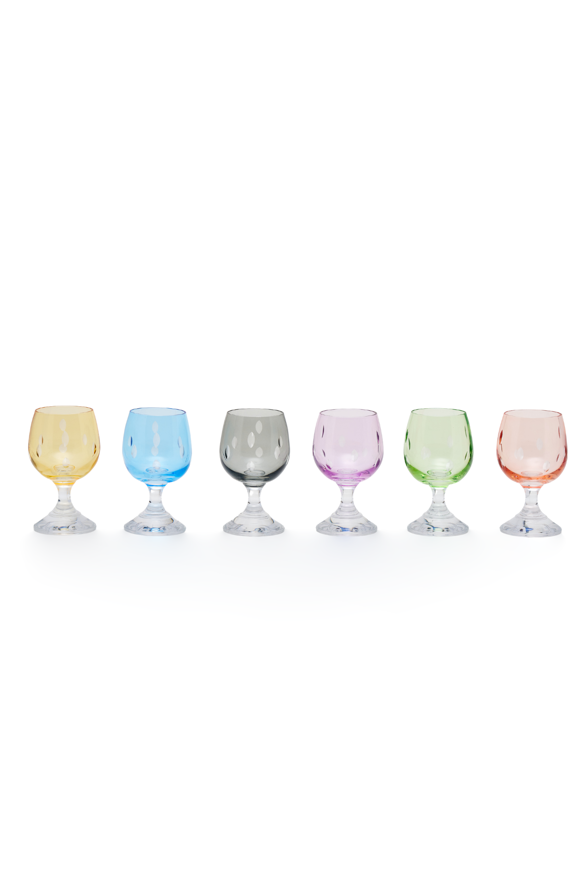 ELSA CRYSTAL Bohemia Alya Kahve Yanı Bardak (6'lı Set)