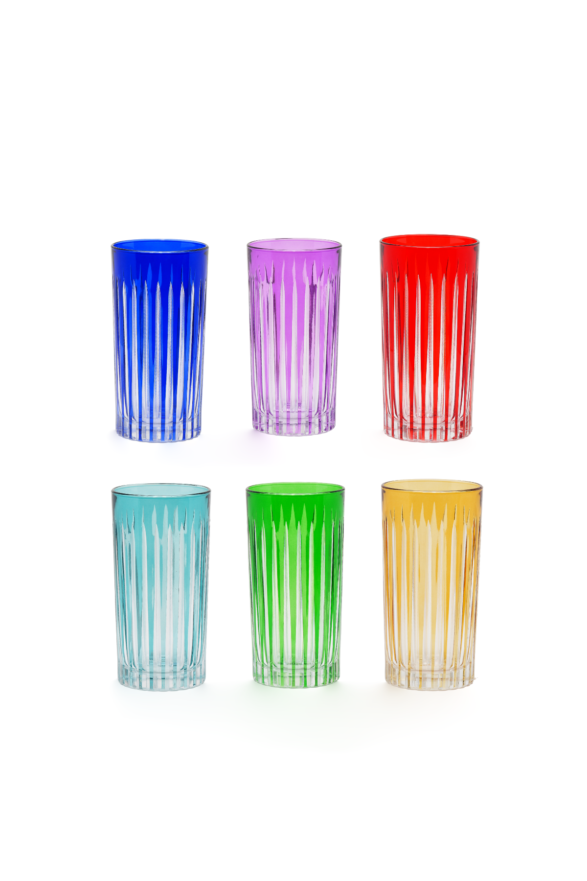 ELSA CRYSTAL Bohemia Seraph Timeless Tumbler Meşrubat Bardak (6'lı Set)